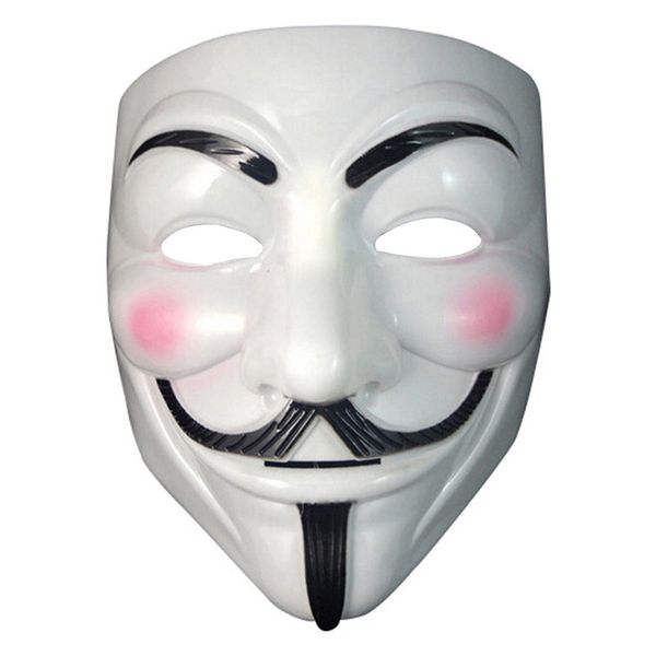 

5pcs party cosplay mask v for vendetta anonymous guy fawkes fancy dress costume accessory macka mascaras halloween masque