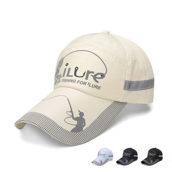 

2020 new korean men's fishing quick-drying satin outdoor group travel sunshade 2020 new sports cap sports cap, Blue;gray