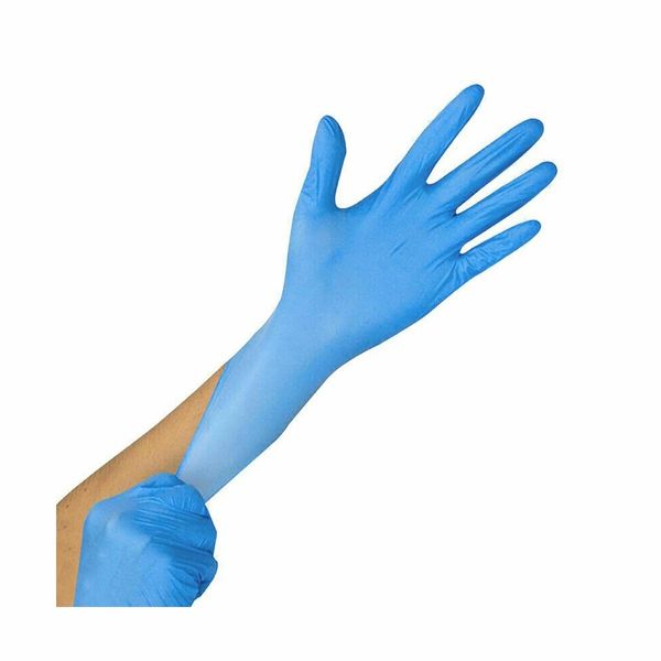 

100pcs disposable pvc protective gloves multipurpose powder hand protector glove