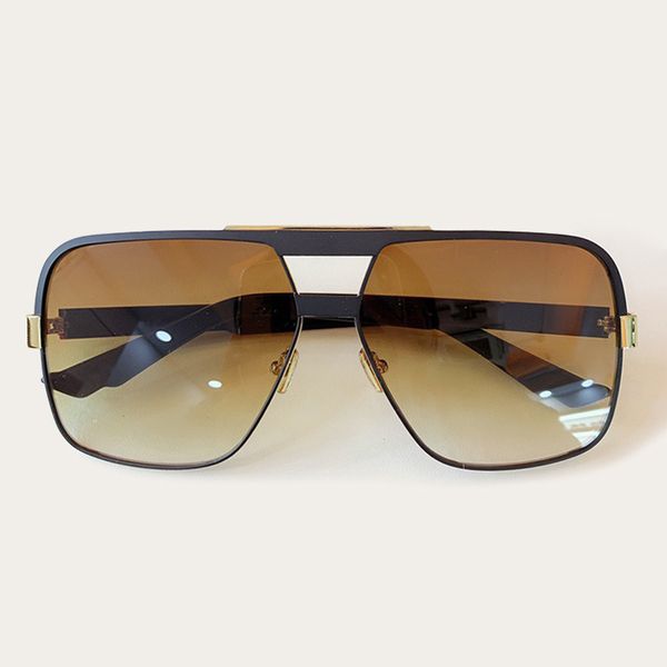 

2020 new fashion men's sunglasses alloy frame gradient lens uv400 protection sun glasses lentes de sol hombre