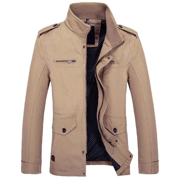 

new mens jacket spring designer fashion stand collar male 5xl slim fat cotton casual jacket coat men outwear clothing f9780, Black;brown