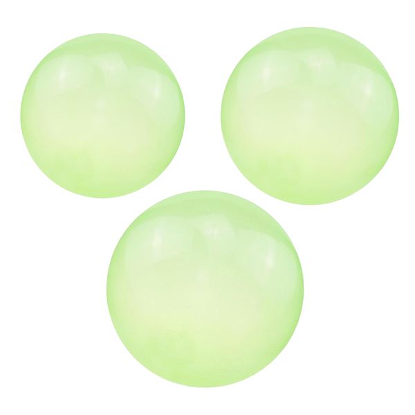 

3x inflatable bubble ball bubble balloon outdoor party interactive toy green