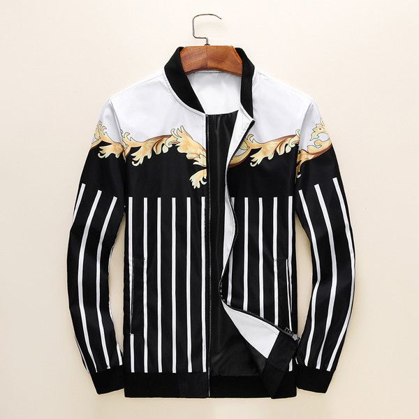 

european and american new street designer zipper jacket casual jacket men's fashion high-quality men's master designer north short, Black;brown