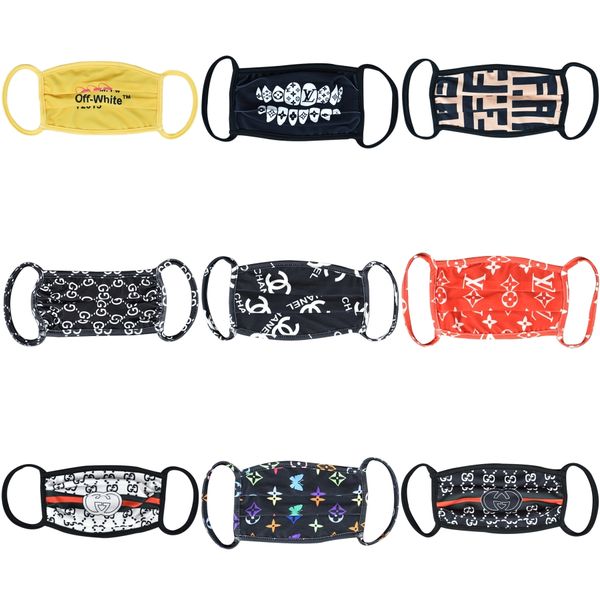 

kid children anti-pollution masks boys girls cartoon mouth face masks kids anti-dust breathable earloop washable reusable cotton mask#543