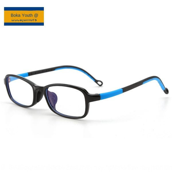 

new children's goggles two-color anti-blue glasses children's goggles anti-blue light plain glasses tr90 frame sh29000, Silver