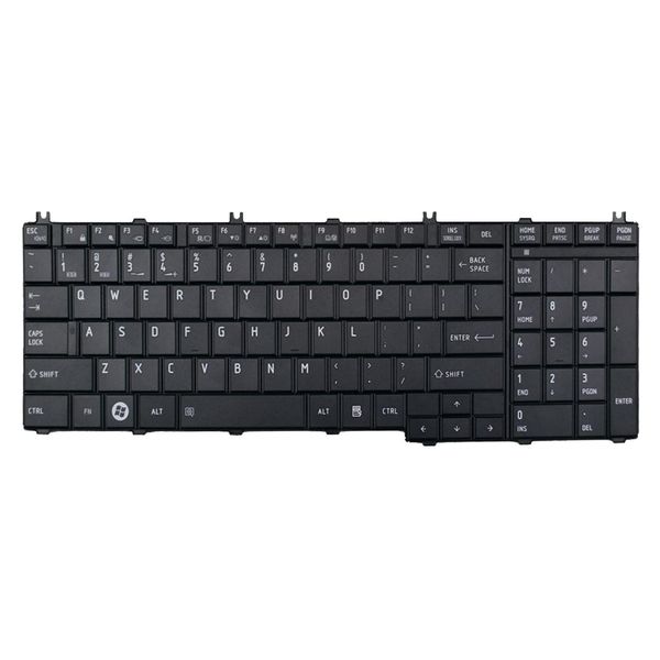 

lapkeyboard - us english for toshiba satellite c650 c660