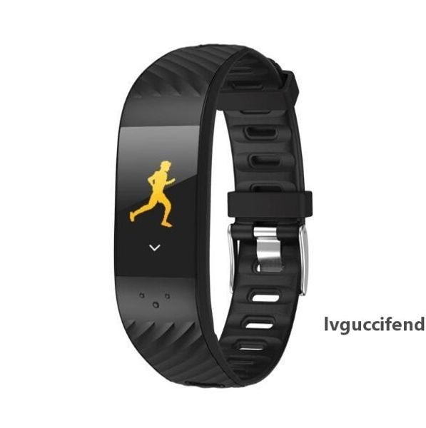 

p4 smart wristbands color display heart rate smart bracelet with blood pressure monitor pedometer fitness tracker watch