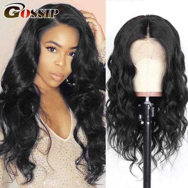 

Density 360 Lace Frontal Wig Pre Plucked With Baby Hair Indian Body Wave Wig 6Inch Lace Front Wig Human Hair Wigs Women Remy, Natural color