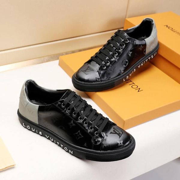 

fast delivery mens shoes sale new arrival vintage design leather style shoes herren luxus marken schuhe low lace -up sports men shoes