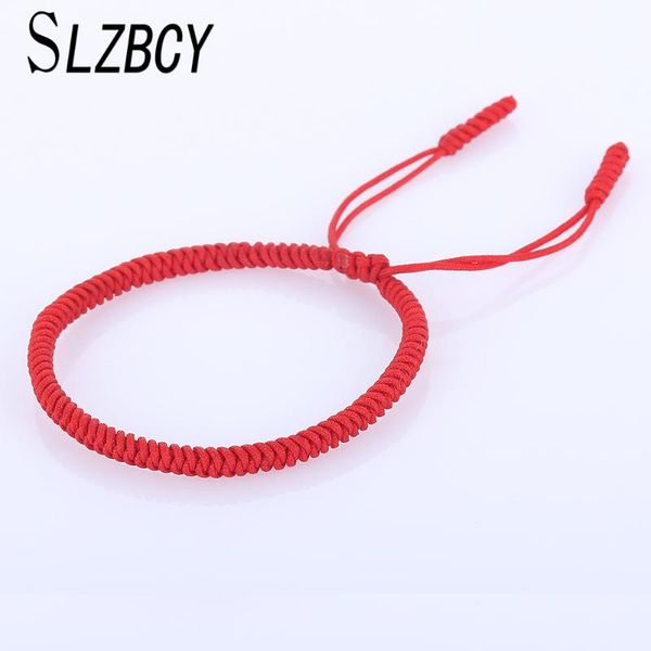 

ethnic tibetan braided red rope lucky bracelets for women men handmade weave string chain anklet couple bracelet boho jewelry, Red;blue