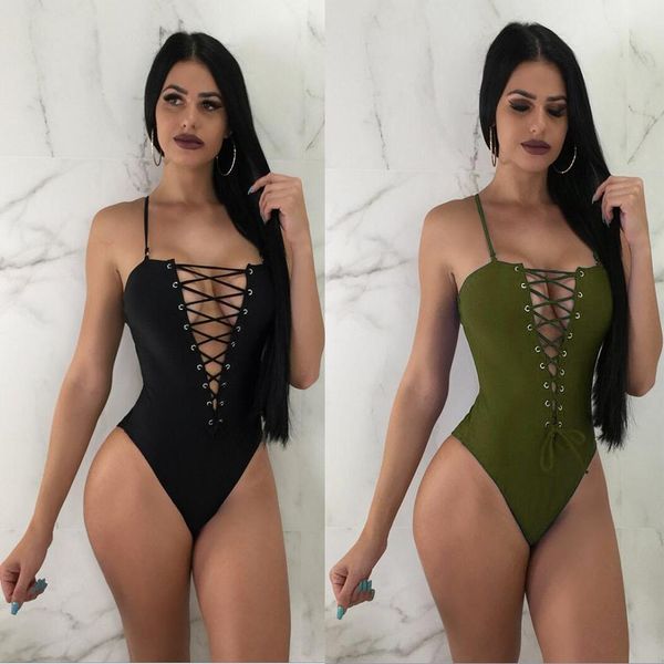 

solid color tie-in bikini solid color tie-in bikini, Camo