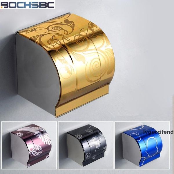 

bochsbc stainless steel paper holder toilet paper box thickened roll paper box waterproof portarrollo acero inoxidable t200425