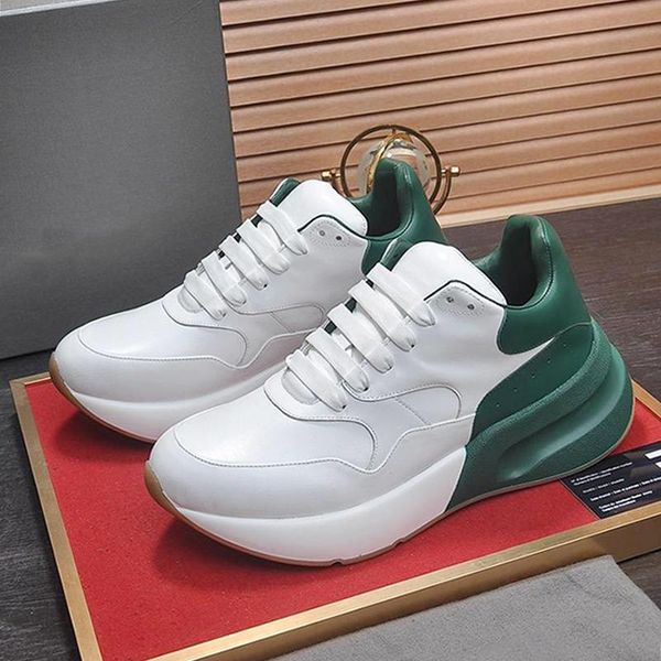 

oversized runner mens shoes new arrival zapatos de hombre sports luxury design fashion classic casual shoes with origin box, Black