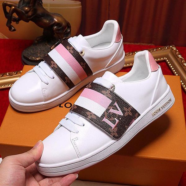 

women sneakers shoes casual luxury frontrow sneaker fashion chaussures de femme sports footwears luxury casual shoes zapatos de mujer sale, Black