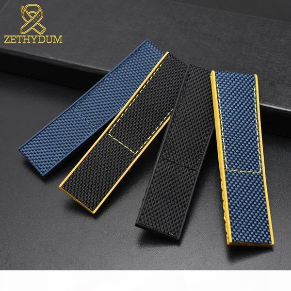 

u silicone rubber bracelet for avenger xb0170e4 xb0180e4 xb1210e4 watch strap 22mm watchband mens wristwatches band, Black;brown