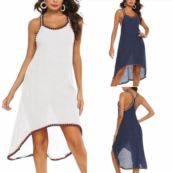 

women swim wear coverups long beach dress beachwear bikini cover up, White;black