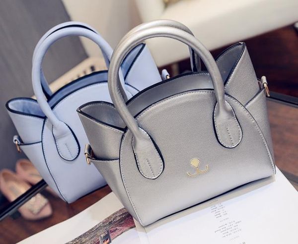 

designer bag 2020 new shoulder bags female small bags toothpick pattern female portable messenger cat wings bag