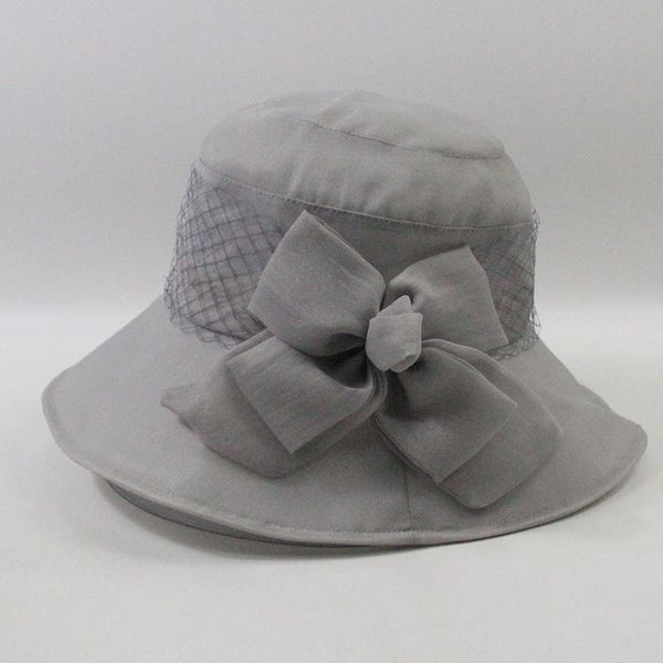 

female summer sun mulberry silk protective large eaves sun hat sunscreen elegant hat foldable uv protection, Blue;gray