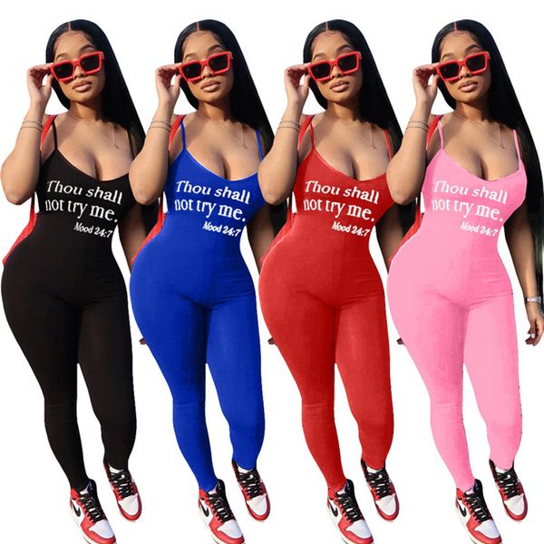 

plus size 2xl summer women solid color sling jumpsuits trendy black rompers sleeveless skinny bodysuits casual blue overalls 3519, Black;gray