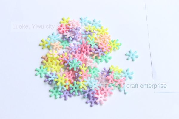 

hfsjz diy accessories solid color acrylic loose diy beads beaded beads children's educational handmade beaded material candy color snow, Slivery;white