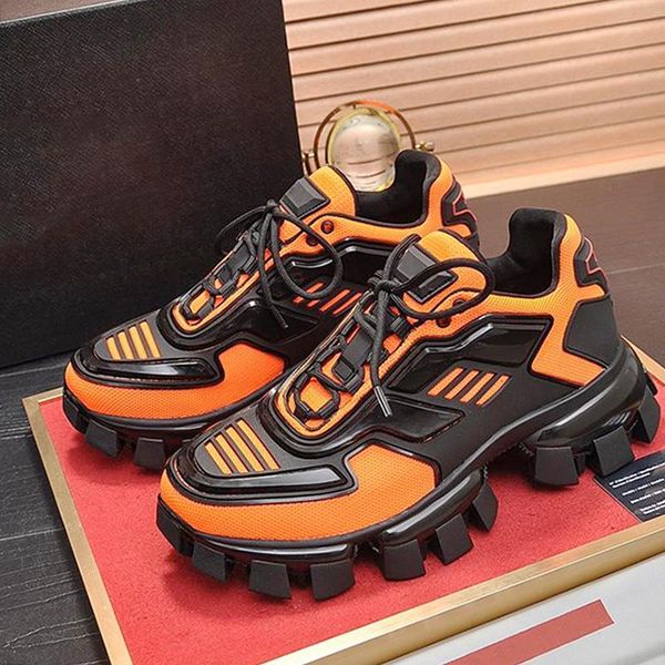 

luxury cloudbust thunder knit sneakers mens shoes scarpe sportive da uomo drop ship lightweight style shoes plus size sport men shoes, Black