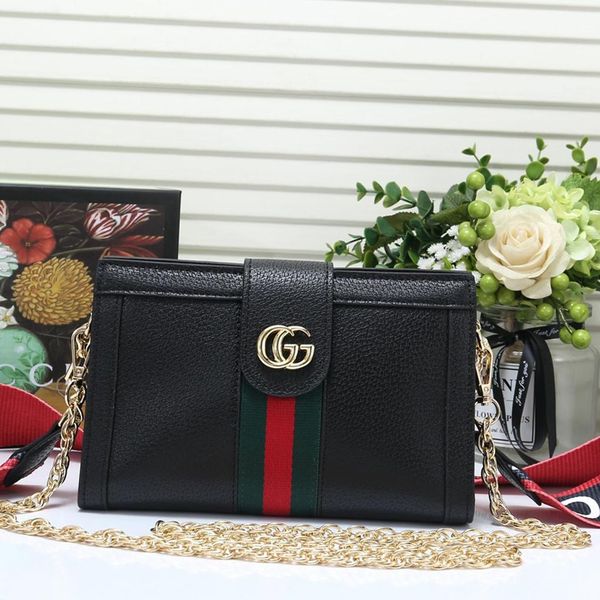 

fashion womens bag simple style leather shoulder crossbody bag luxury designer ladies chain messenger bags shoulder bags