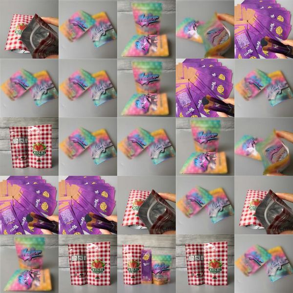 

2020 grenadine runtz insane bag 35g zourz sharklato burzt thkax smell proof bags vape packaging for dry herb vaporizer with 6kinds bwkf afqj