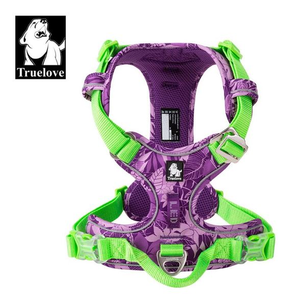 

truelove pet explosion-proof dog reflective harness camouflage nylon special edition and upgrade version easy to adjust