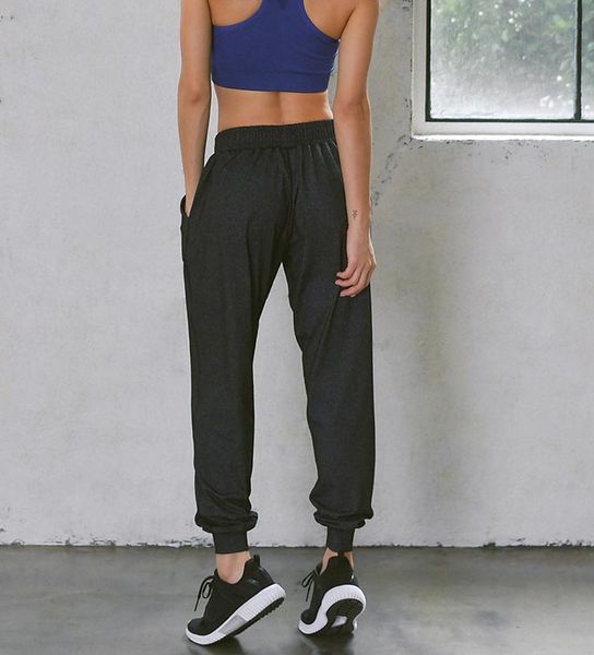 

yogaworld women yoga fitness pants running exercise quick dry leisure training pants black high waist loose yoga pants yogaworld