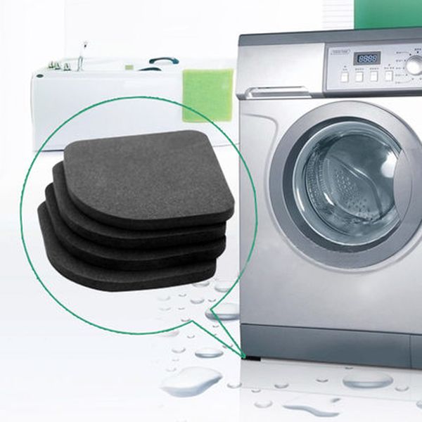 

4pcs/lot washing machine shock pads non-slip mats refrigerator anti-vibration pad