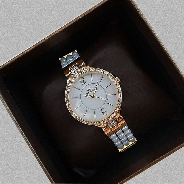 

new selling watch factory direct foreign trade korean beads jewelry origional, Slivery;brown