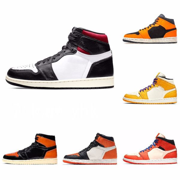 

1s high zoom athletic designer shoes fir black tomatillo rage green 1 fashion casual shoes zapatos sneakers l#07-090