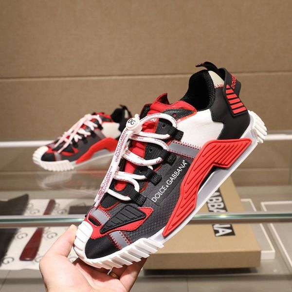 

110 brand designer high-quality men's casual sports shoes, outdoor casual shoes, with original box packaging size 38--45, Black