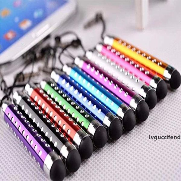 

flexible crystal diamond stylus capacitive touch penfor smart phone,mobile phone,android phone retractable with earphone