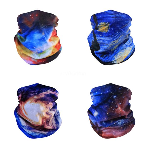 

darkness magic 3d seamless scarf bushy bearded man cycling headband bandana seamless mask running face shield balaclava#642, Black