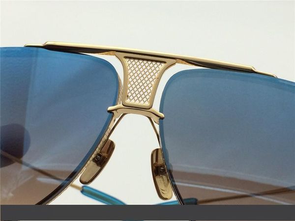 

classic gold blue pilot sunglasses edition 20 anniversary sonnenbrille occhiali da sole sunglasses men glasses, White;black