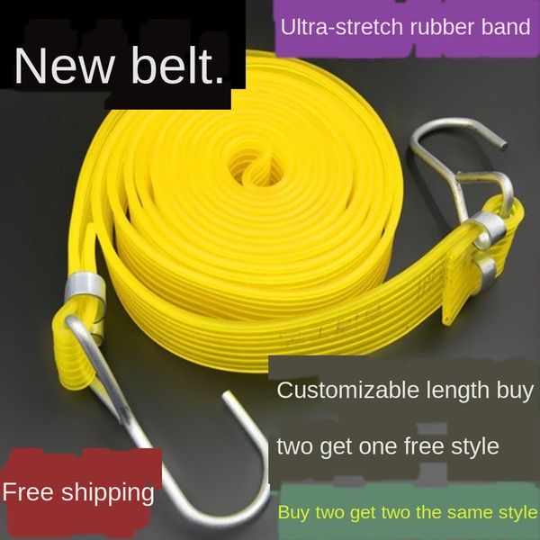 

electric motorcycle straps beef motorcycle rubber elastic tendon straps elastic band hook pull goods rubber band rope luggage rope