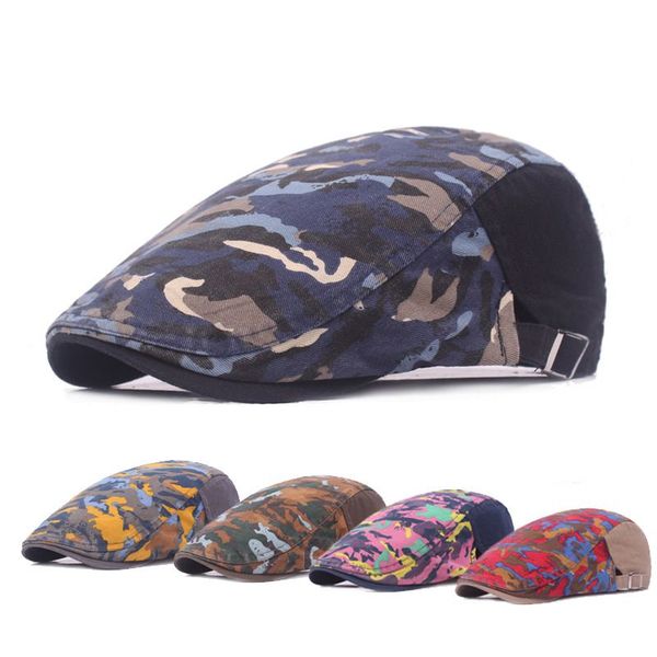

camo велоспорт cap берет граффити красочные advance cap путешествия велоспорт sunhat красочный hat для взрослых, Black