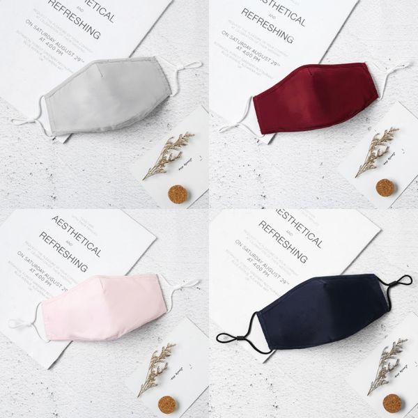 

designer printed women silk magic skull scarf face mask 14 styles chiffon handkerchief outdoor windproof half face dust-proof sunshade ma#10, Black