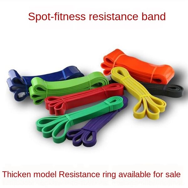

fitness tension squat flat latex resistance ring rubber flat rubber elastic band pull up rope assist training tension band