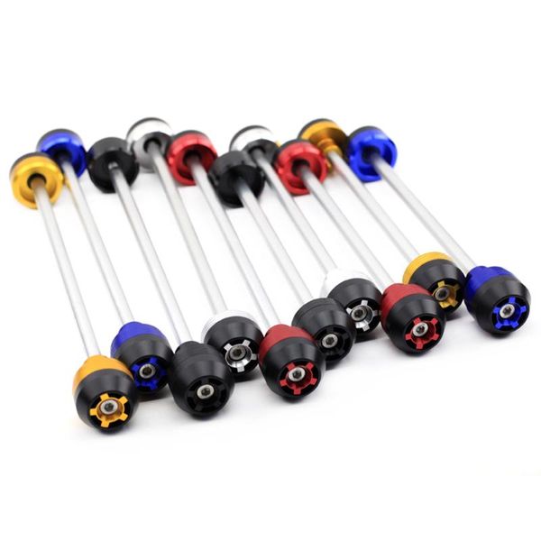

for fz6n fz6s fazer 2004-2009 front rear axle fork wheel sliders crash protector falling protection motorcycle fz6 n/s