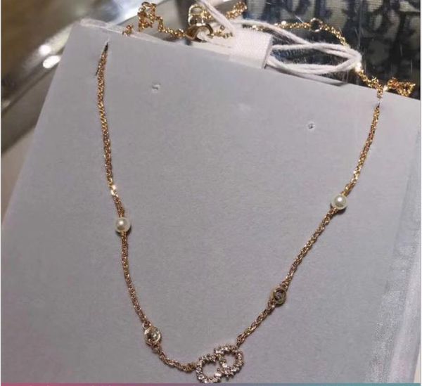 

necklace crystal gold brass letter jewelry, Golden;silver