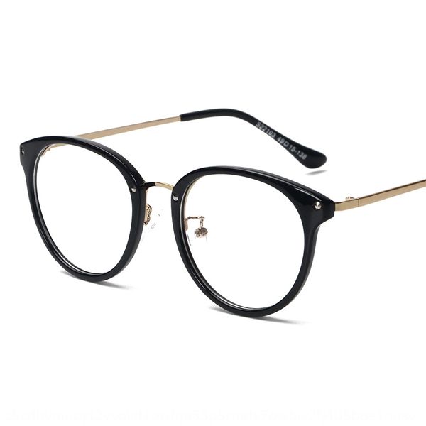 

s22103 tr90 myopia light myopia frame women's fashionable men's plain internet red 13c glasses all-match glasses frame, Silver