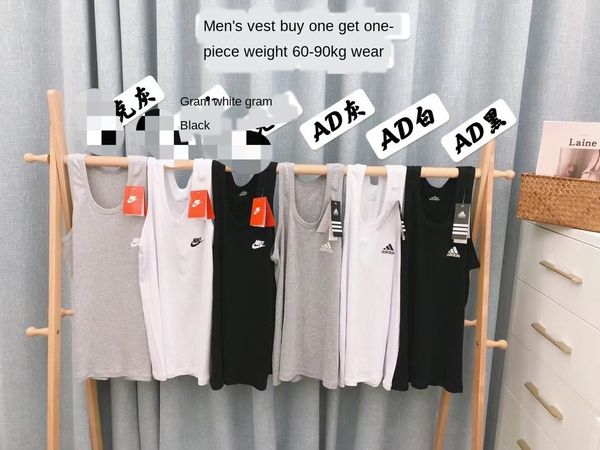 

j637 мужчин летом купить получить бесплатно серии j637 мужские летние купить один получить один свободный жилет жилет серии, White;black