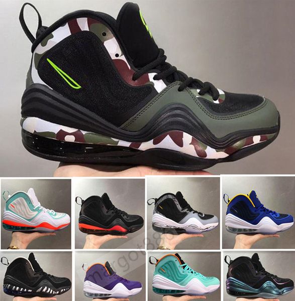 

wholesale penny hardaway 5 5s invisibility cloak v shoe mens basketball shoes green blue og camo male sport trainers sneakers 7-12