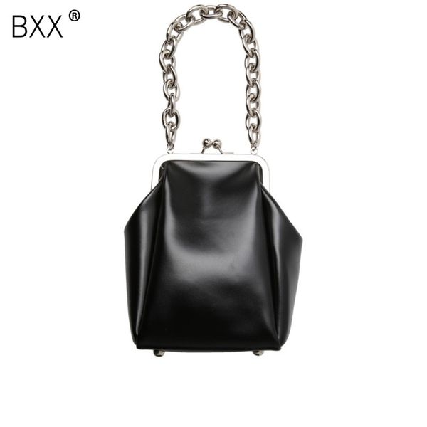 

bxx] women's single shoulder bag all-match flap 2020 vintage portable chic chain handbag ladeis pu leather package hf106