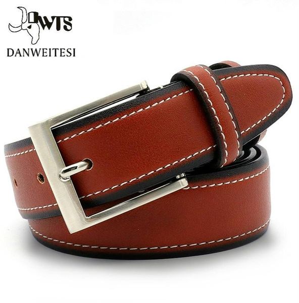 

designer belts men belts cummerbunds leather belt men male genuine leather strap, Black;brown