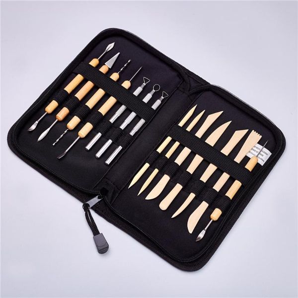 

14-piece sculpture tool export standard clay tools clay sculpture tool painted diy