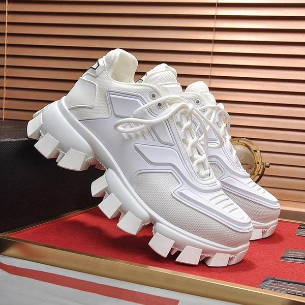 

fashion mens shoes breathable men shoes sneakers with origin box classic with origin box trainers cloudbust thunder knit sneakers drop ship, Black
