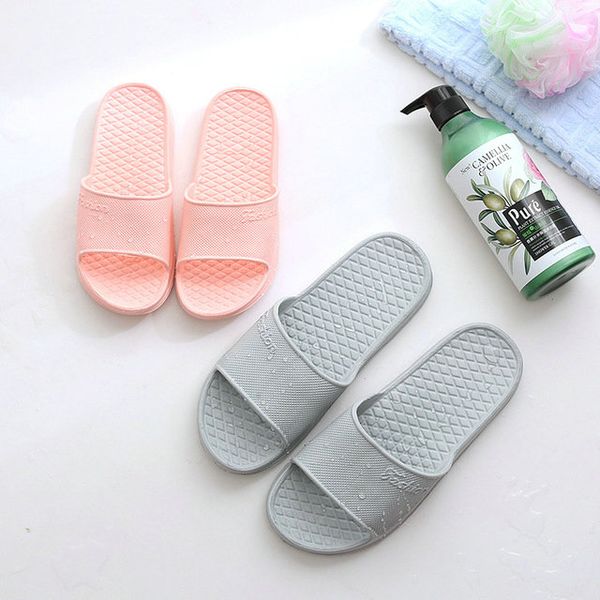 

new style mens eva foam sole beach slippers casual anti-slip l indoor waterproof bathing couple slipper slides plus size, Black
